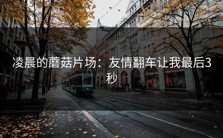 凌晨的蘑菇片场：友情翻车让我最后3秒